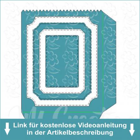 Stanzschablone - Minitüte